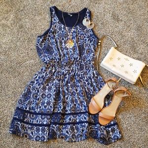 Like new racerback paisley dress